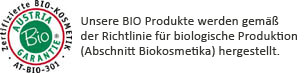Entwicklung und Produktion von zertifizierter Biokosmetik